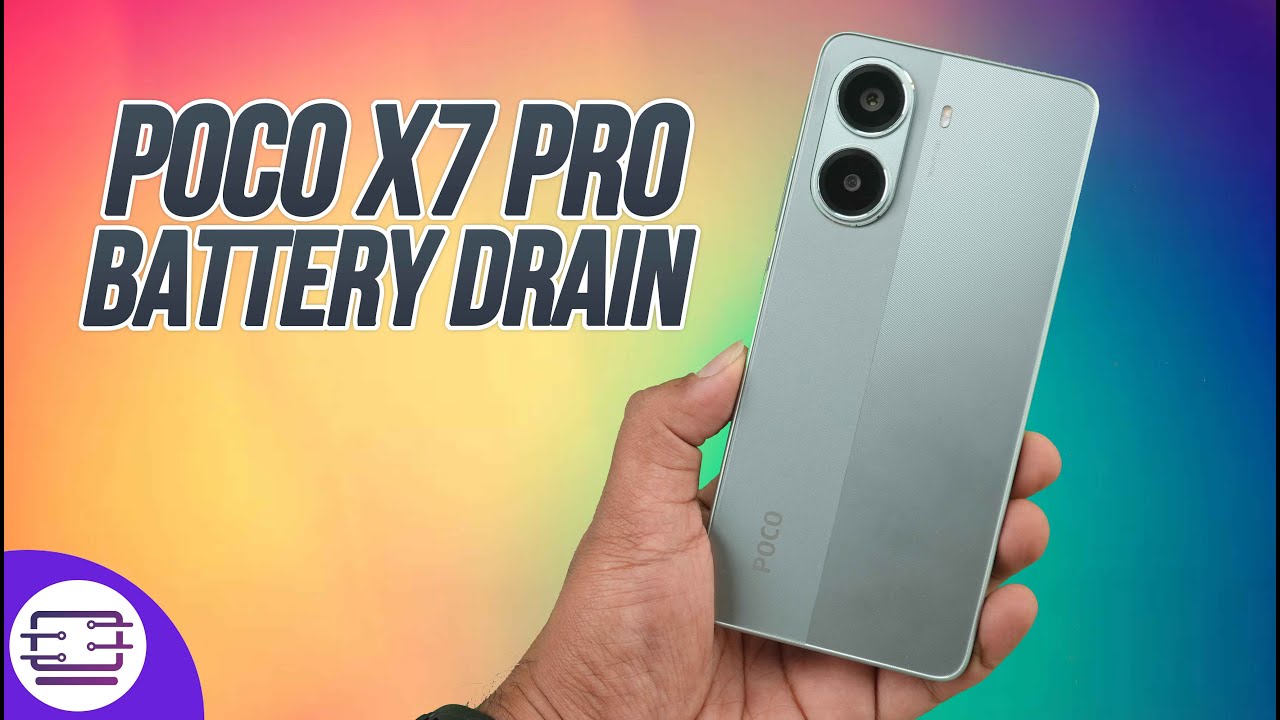 Тест разряда аккумулятора Poco X7 Pro 🔋 Аккумулятор ёмкостью 6550 мАч