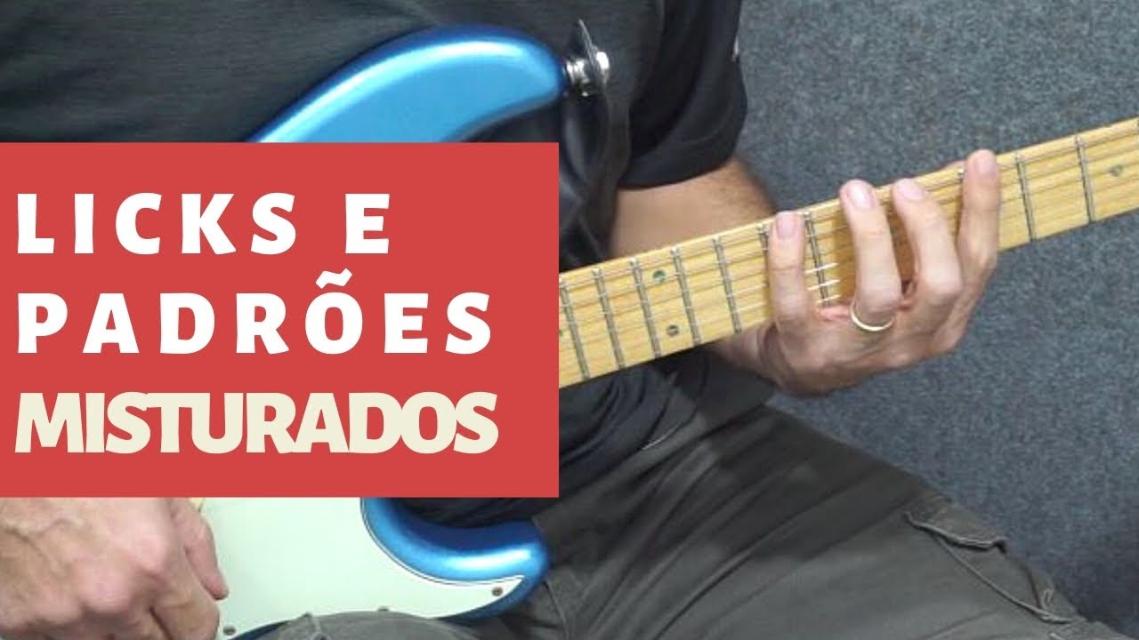 PADRÕES e LICKS - como usar em seus SOLOS #auladeguitarra #cursodeguitarra #GuitarraSoloClube
