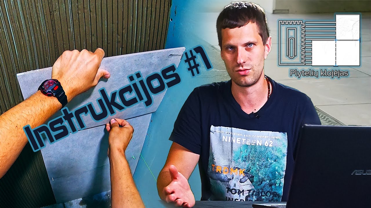 Plytelių klijavimas ant sienų, patarimai nuo A iki Z: Pirmoji pamoka NEMOKAMAI!!!