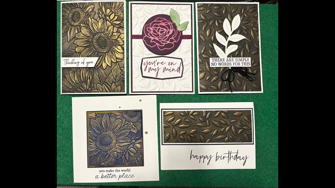 FIVE FABULOUS CARDS AND A MISSING ENDING!