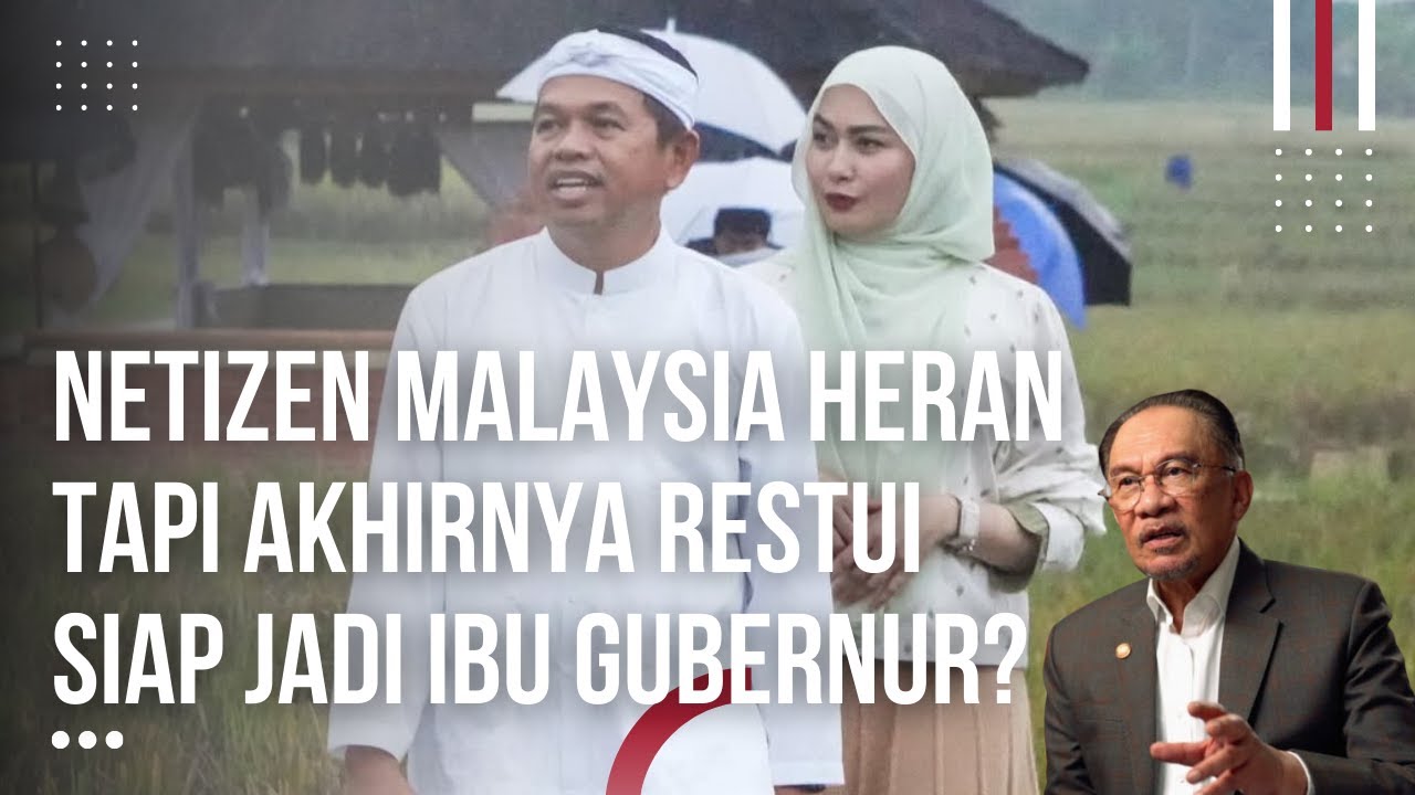 Direstui Netizen Malaysia! Gombalan KDM Bikin DPR Cantik Malaysia Baper, Bapak Aink Salting