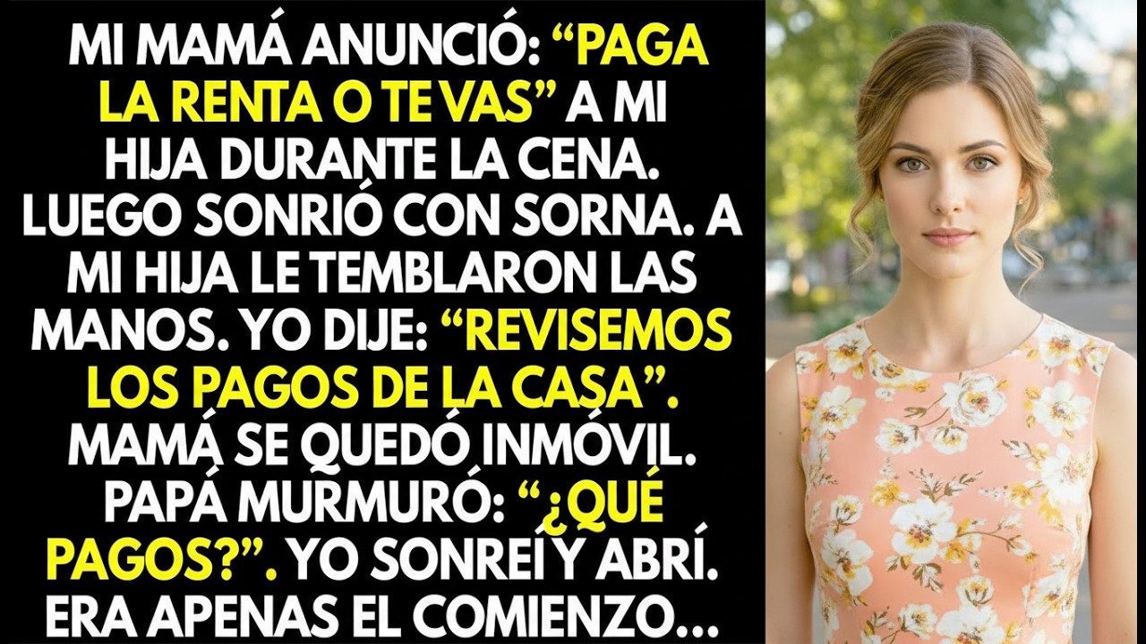 Mi mamá le dijo a mi hija: 