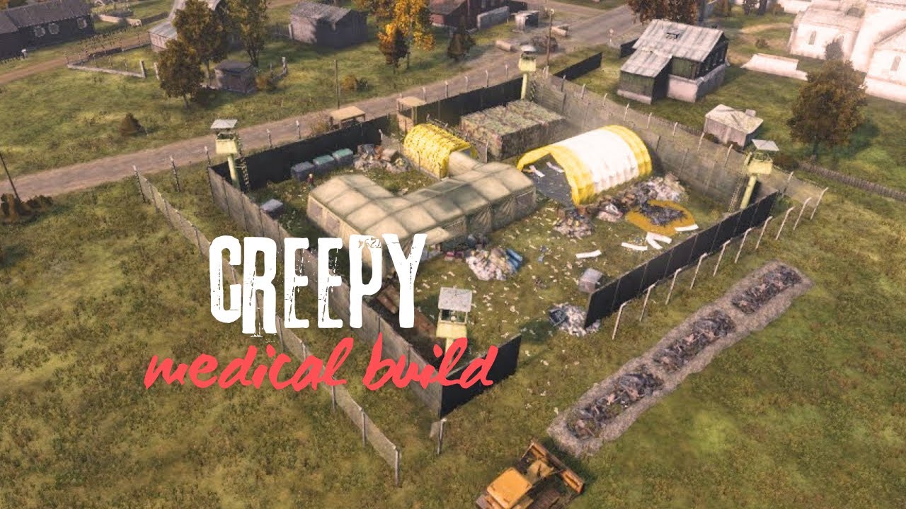 DayZ Editor Creepy medical zone build in 4 minutes with time lapse