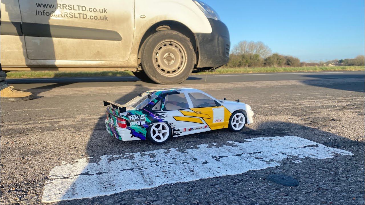 Tamiya FF03 speed runs and testing