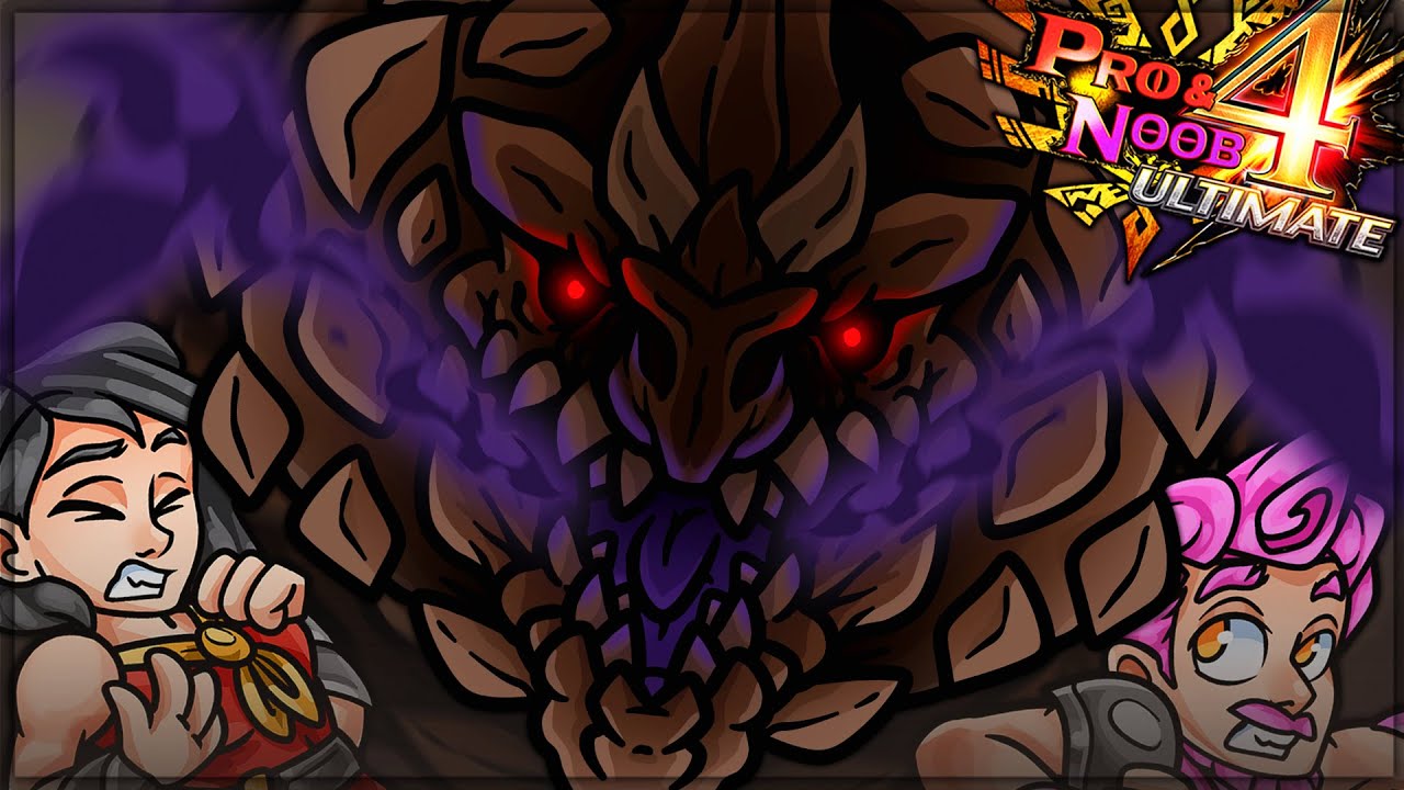 THE FIRST APEX MONSTER - Pro and Noob VS Monster Hunter 4 Ultimate! (Apex Seregios Gameplay)