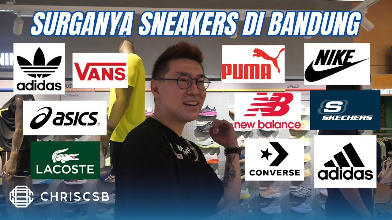 Surganya Sneakers di Bandung! Adidas, Nike, New Balance, Vans, Asics, Puma ada semua disini!