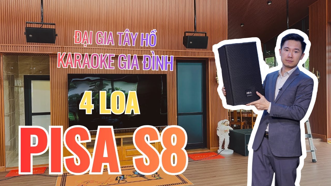 Test Chất Âm Chuẩn Châu Âu – Khách Tây Hồ Chốt Combo Pisa S8 Trong 5 Phút - Fb: 0974743311