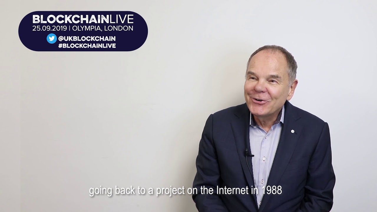 Blockchain Live interview with Don Tapscott - What is Blockchain Research Institute? #blockchain
