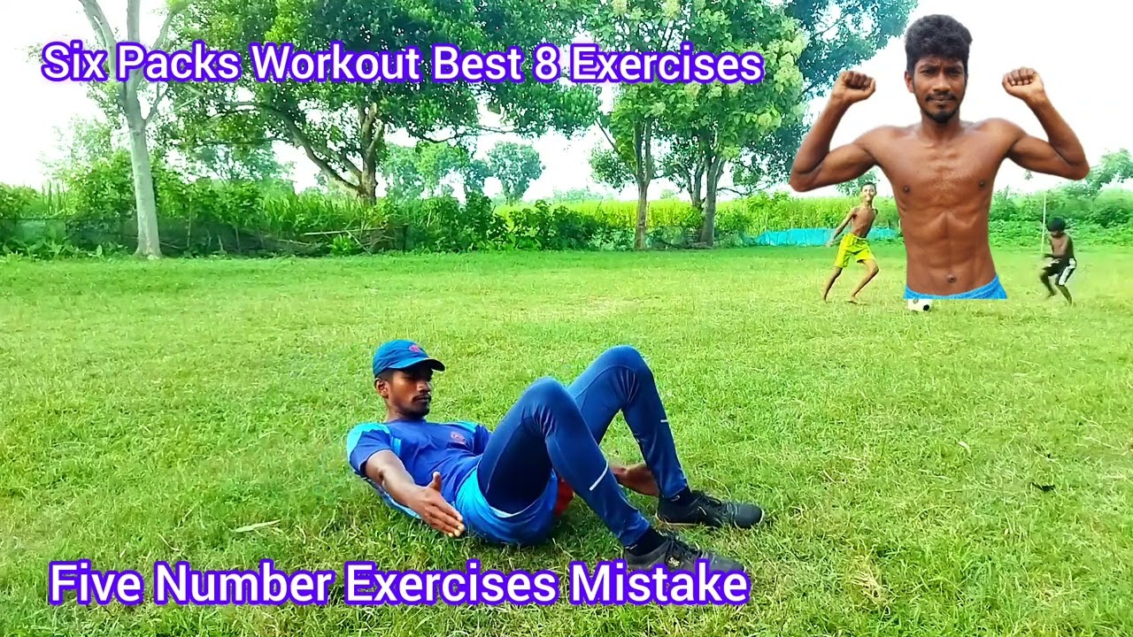 Six Packs Workout Best 8 Exercises/ABS Workout #americafitness #motivation #army #viralvideo