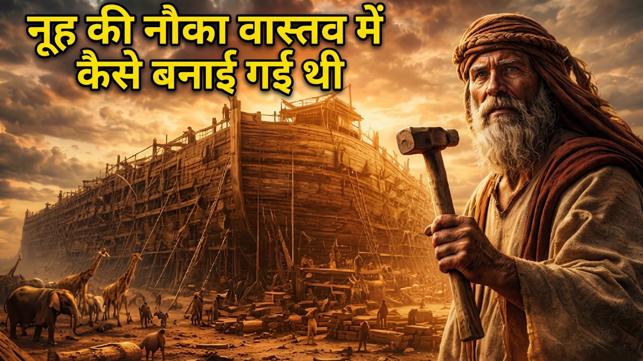 नूह की नाव वास्तव में कैसे बनाई गई — हर विवरण का खुलासा