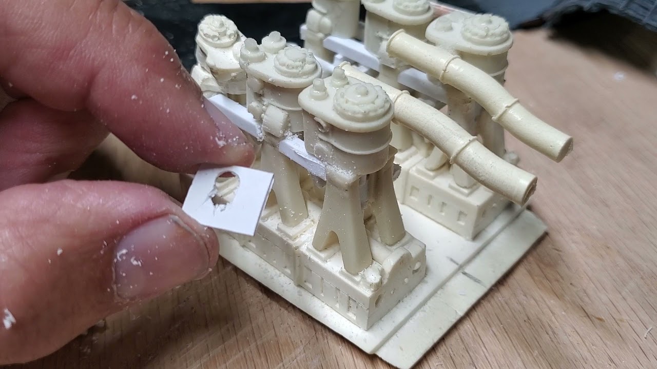 Titanic Wreck Model Diorama Tutorial Part 26