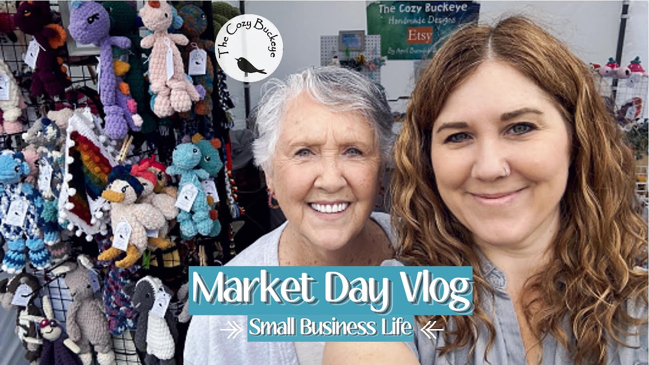 MARKET DAY VLOG / SMALL BUSINESS LIFE #012 / HOW TO GET READY FOR A MARKET