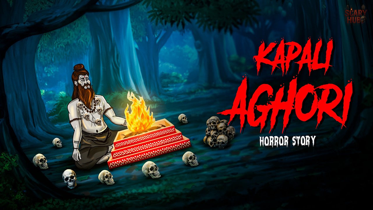 कपाली अघोरी | Kapaali Aghori | Horror Stories | Animated Stories | Scary Hub Live Stream😱