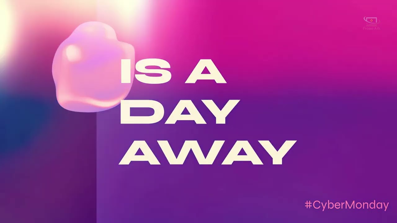 Cyber Monday Teaser Promo Ads