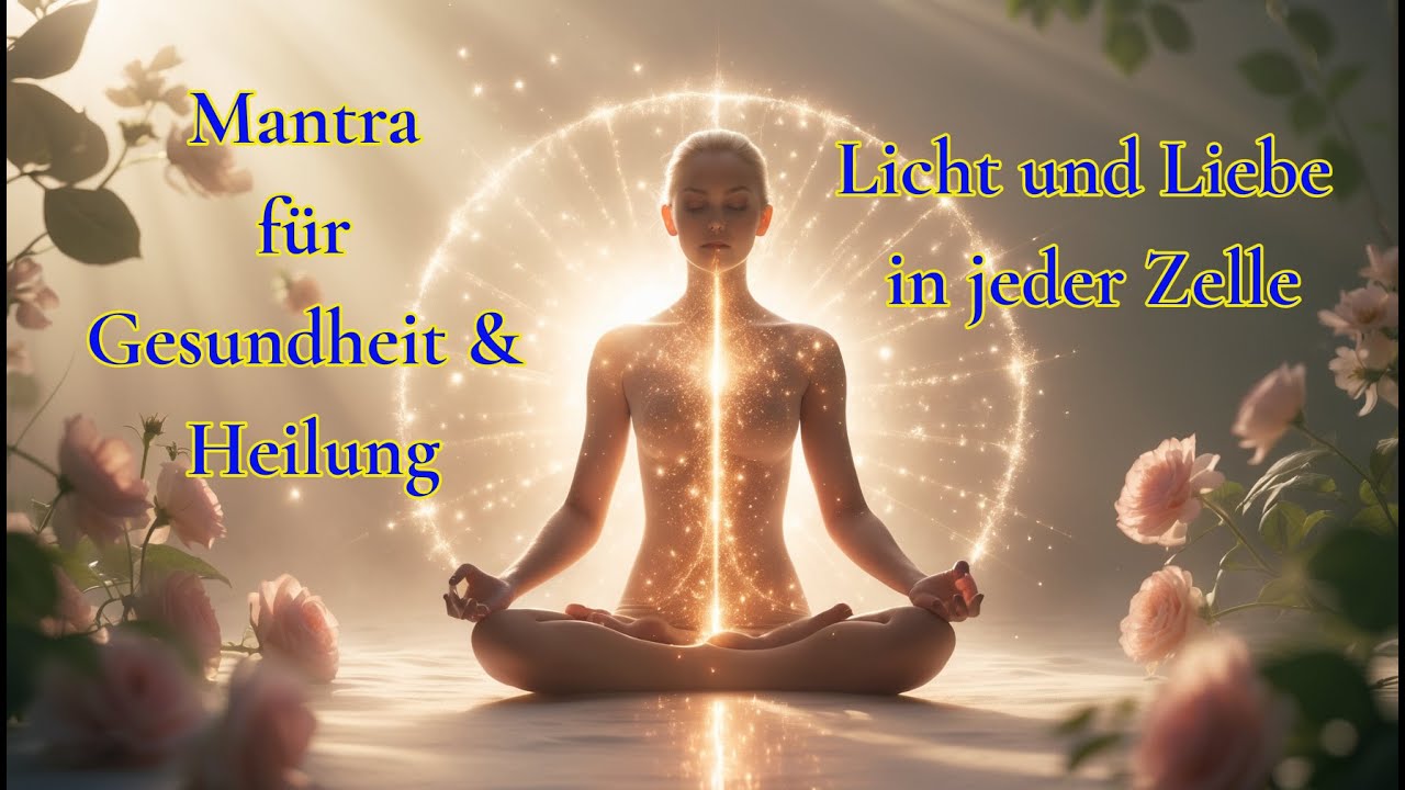Gesundheit & Heilung – Licht und Liebe in jeder Zelle ✨🙏 Mantra zum Mitsingen oder Mitsprechen