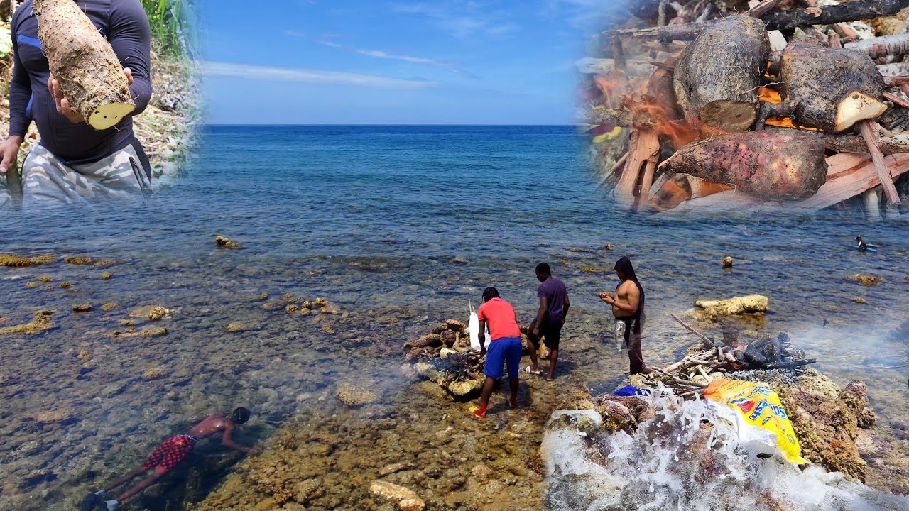 Cooking in the middle of the sea ||surviving from land and sea eating only what we find