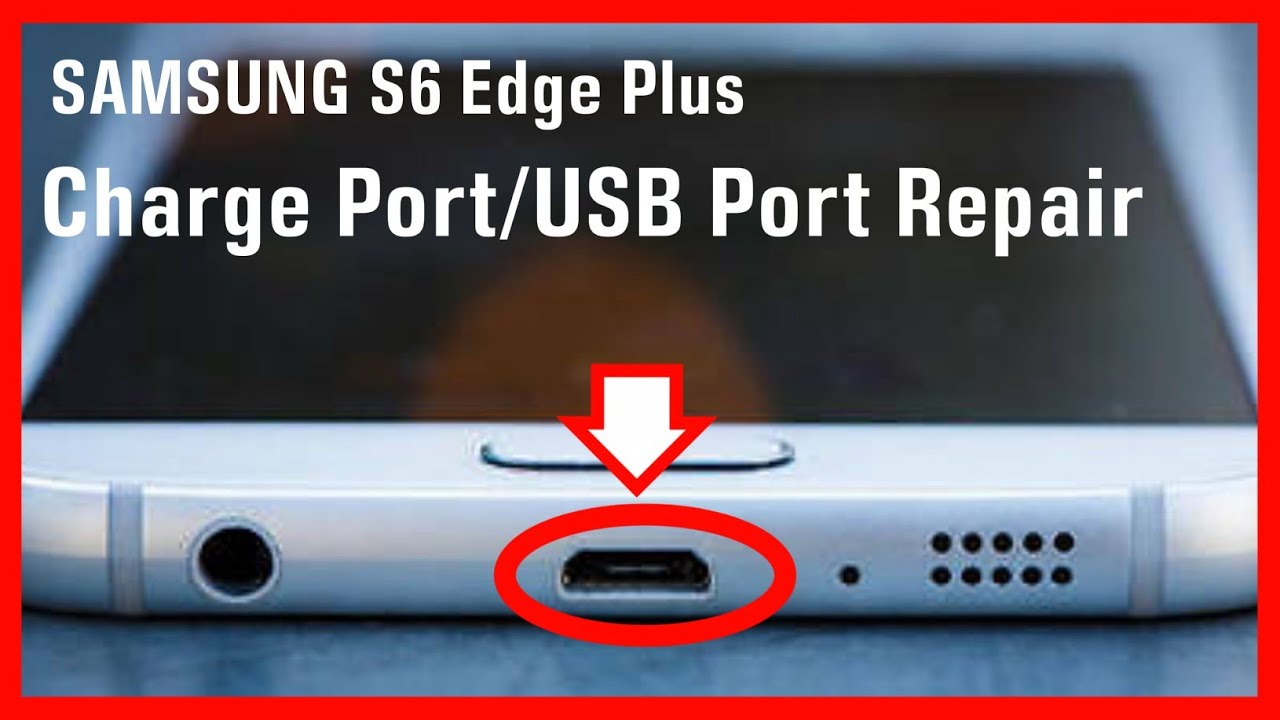 Samsung S6 Edge+ Charging Problem Fix| Galaxy S6 Charging Port Repair | S6 Edge Plus USB Port Repair