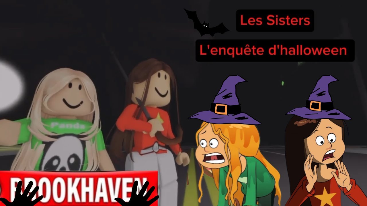 Les Sisters : L'enquête d'halloween sur Brookhaven rp(Teaser/Bande Annonce)