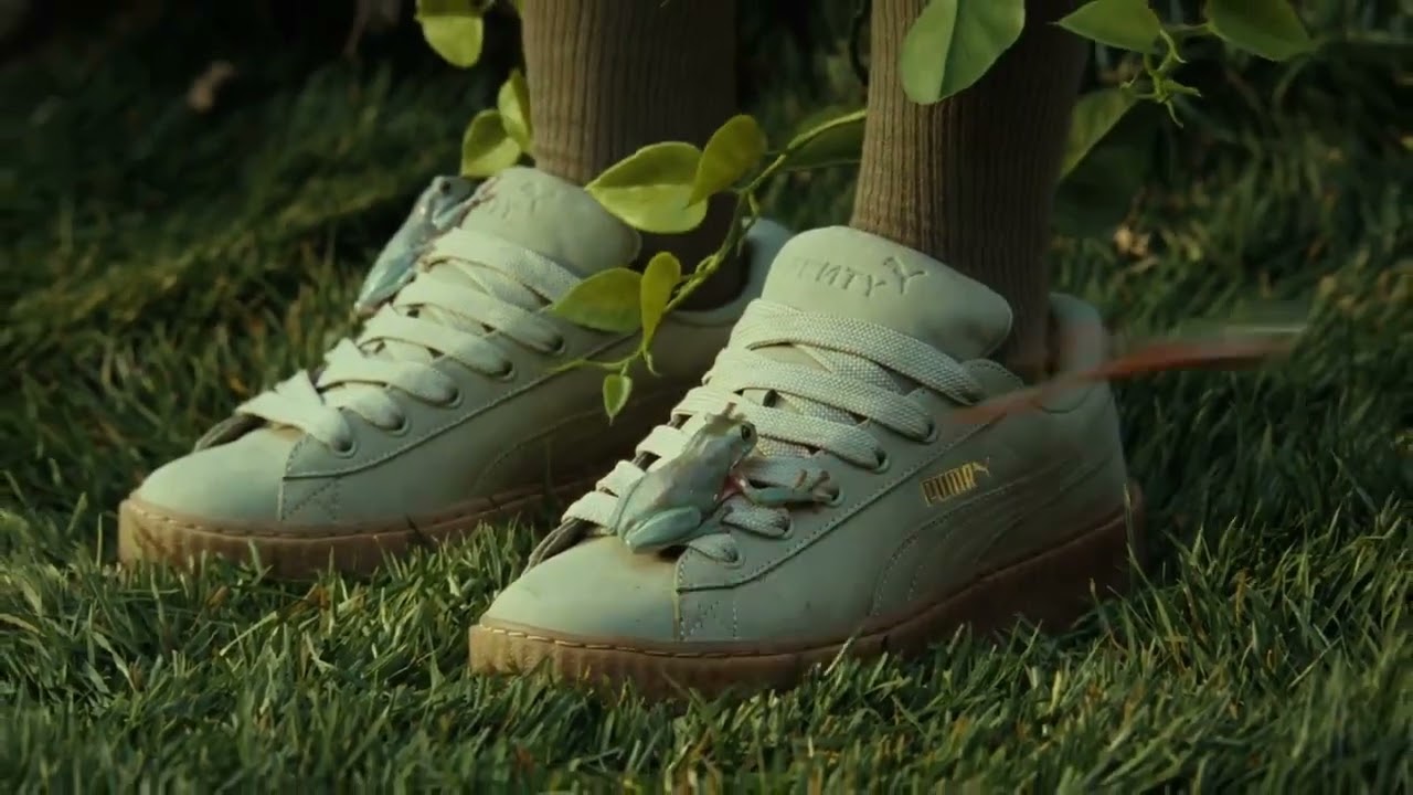 Rihanna for FENTY x PUMA&lsquo;s new Creeper Phatty .