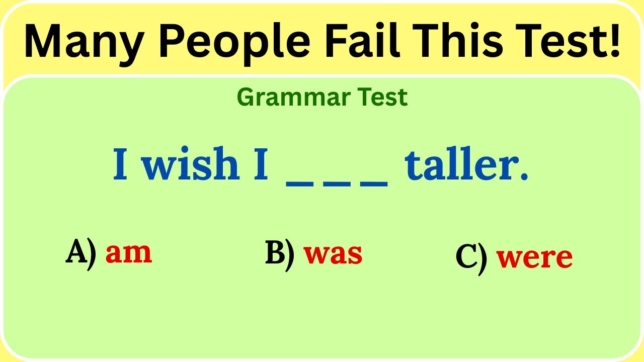 Mixed English Grammar Exercise — Many People Fail Instantly!