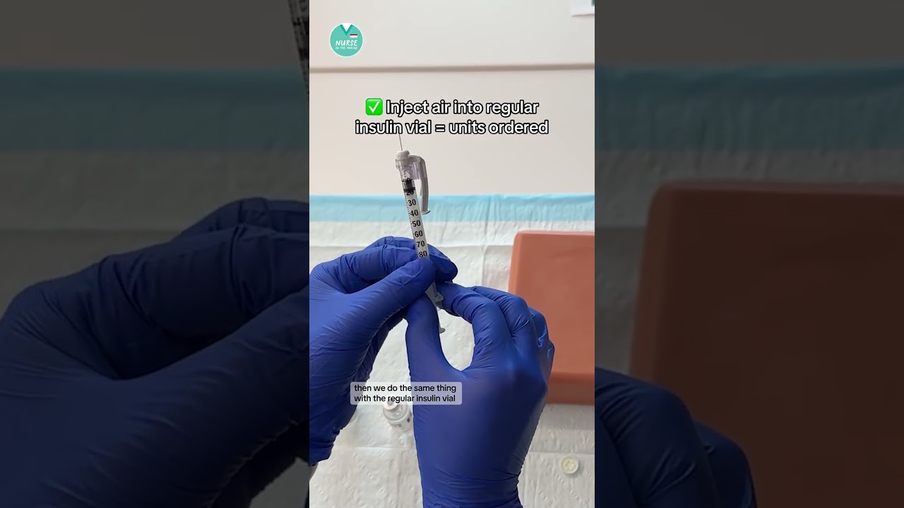 Давайте смешаем инсулин! 🩺💉