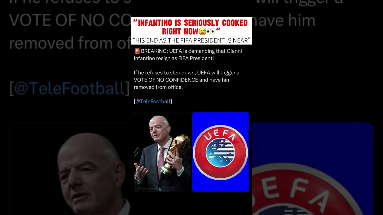 corruption always end in disgrace | FIFA #fifa #president #uefa #football #viral #trendingnow