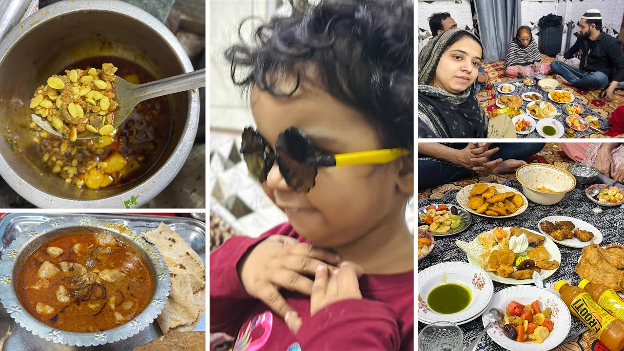 13th ROZA IFTAR || JAMA MASJID ME ID DEKH KE ENTRY || SAIM K BEEJ ALOO QEEMA KHAYA #trending #vlog 