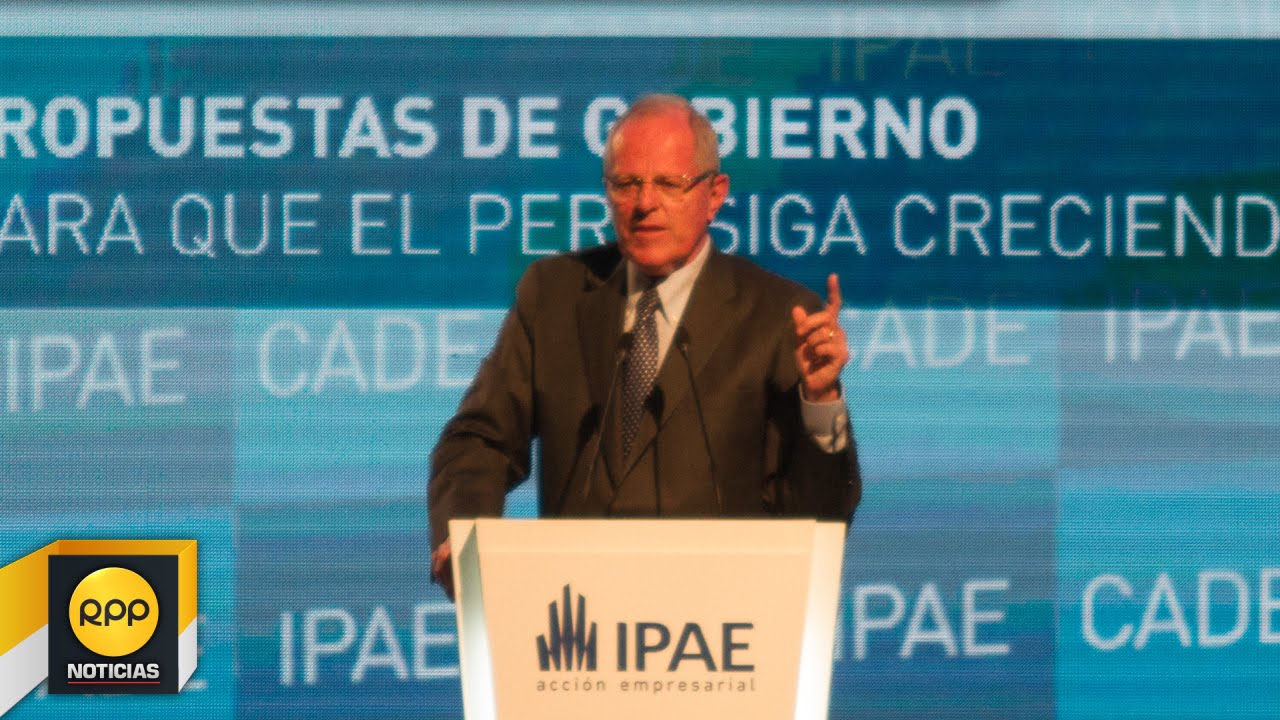 Pedro Pablo Kuczynski expone en la CADE 2015│RPP