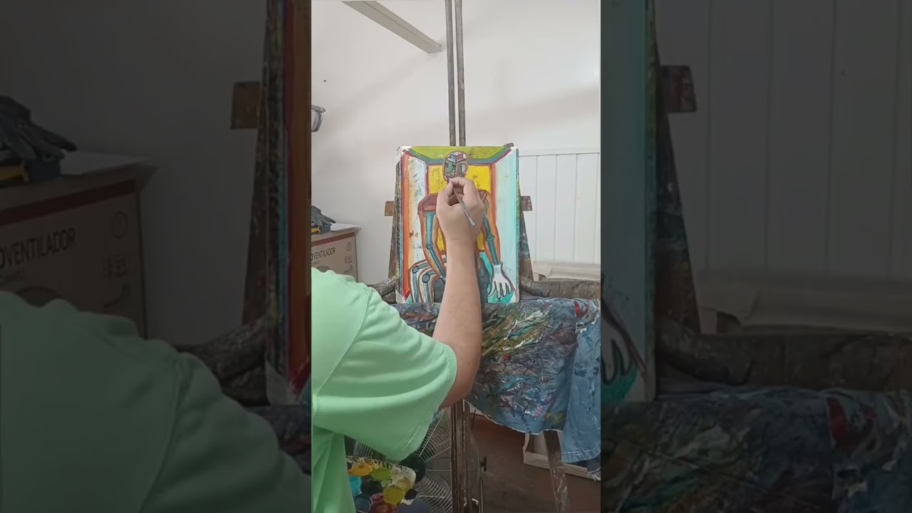 Series: Abstracta Pop, Cabeza de Mujer, Cabeza de Hombre. Diego Manuel Rodríguez #diegomanuelartist 