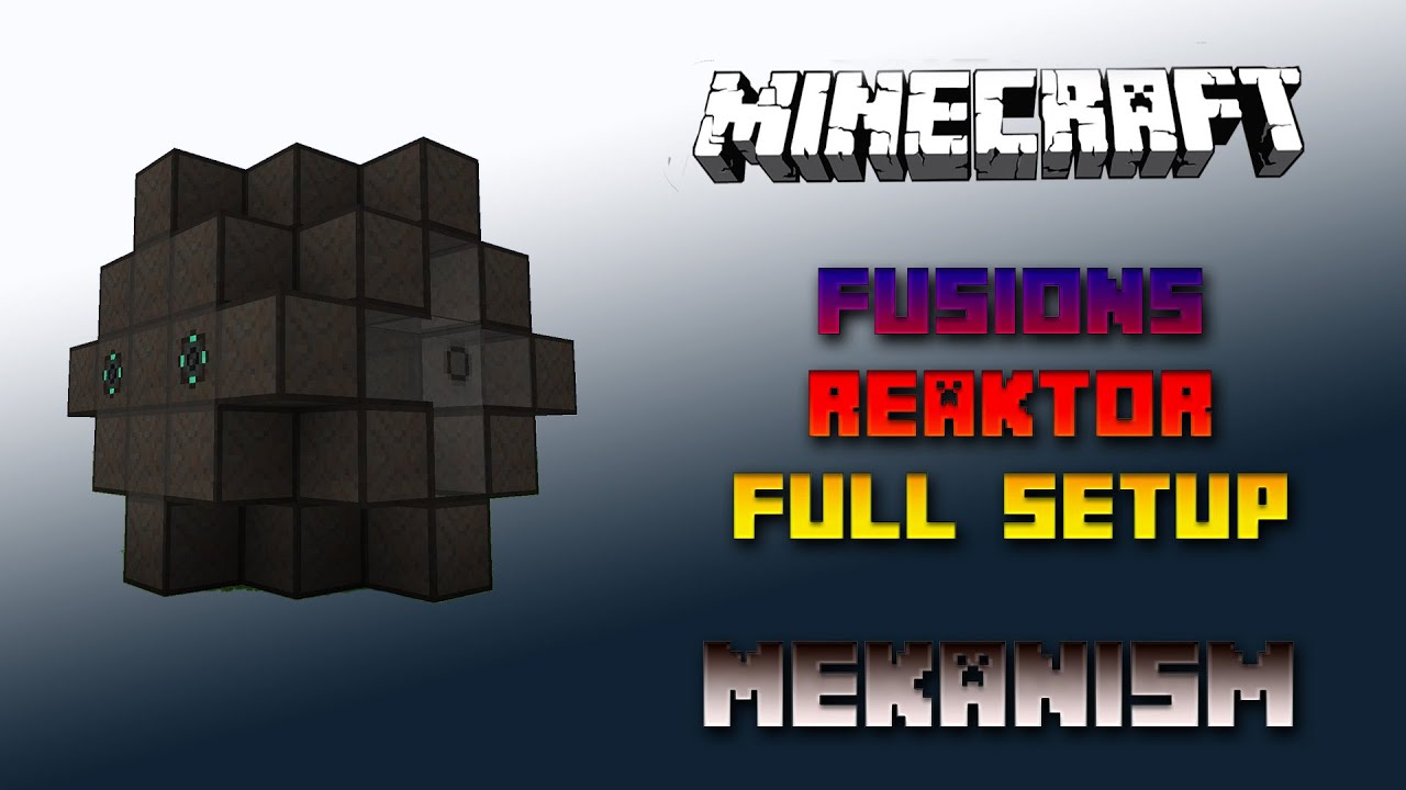 Fusion Reactor Full Setup 🔌 Mekanism Tutorial 1.16 🔌 Deutsch / German