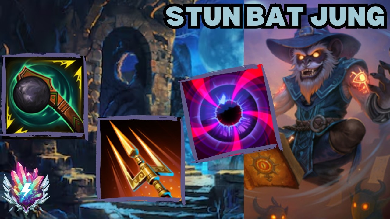 EVEN WITH ALL THE NERFS STUN BAT IS STILL OP! - Stunbat Jungle Deity Smite 2 Gameplay.