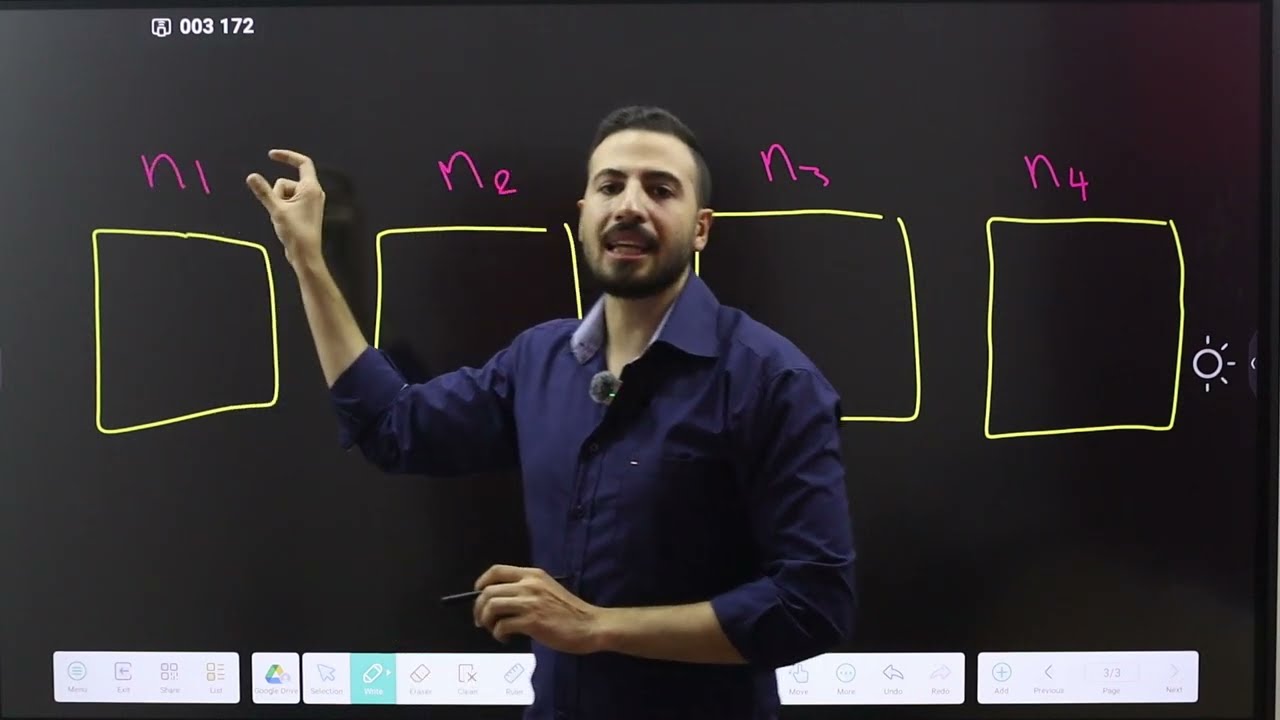 كيمياء الصف العاشر 10 - الفصل الاول - الحصة 4 - النموذج الميكانيكي الموجي للذرة - (الجزء 1)