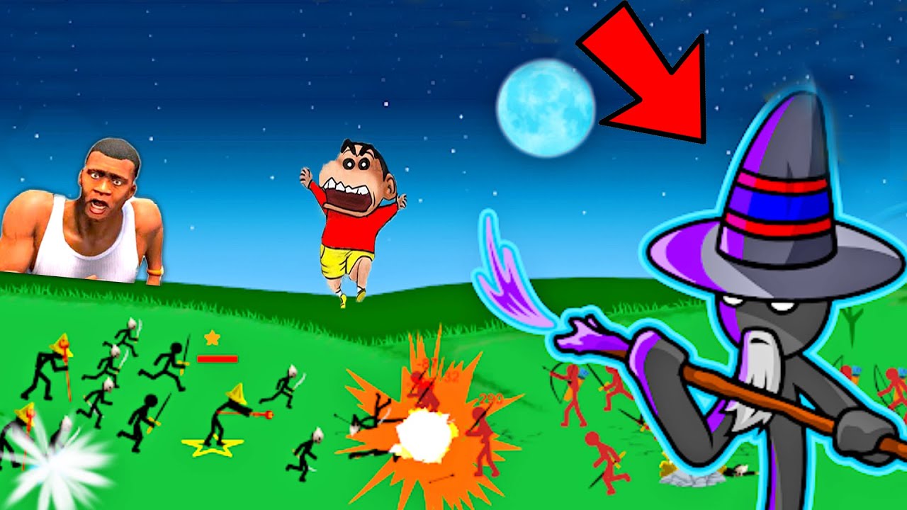 I Unlocked NEW CHARACTERS in STICK WAR: LEGACY with SHINCHAN and CHOP