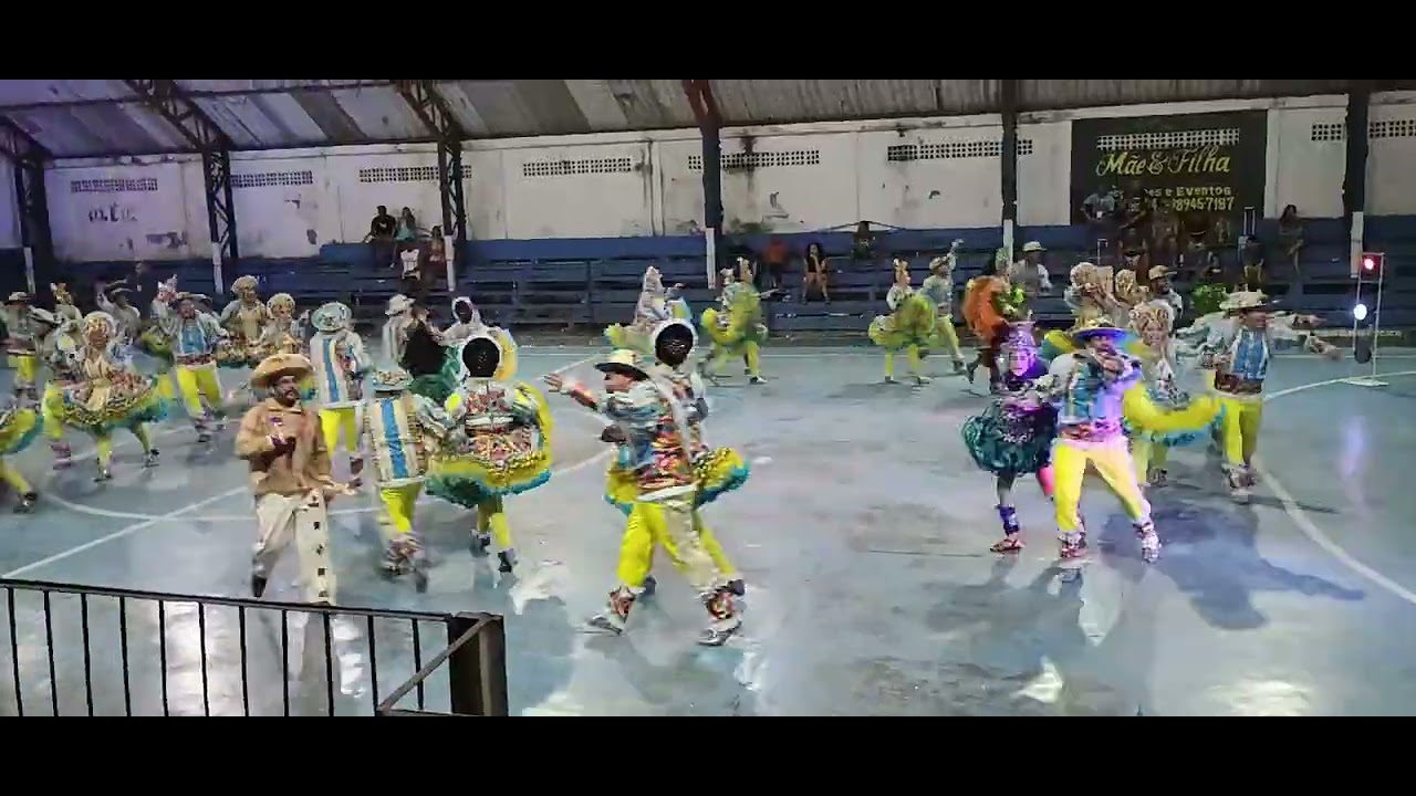 Quadrilha Balão de Ouro, Campeã no Jurunas. Belém-Pará-Brasil 07/06/25