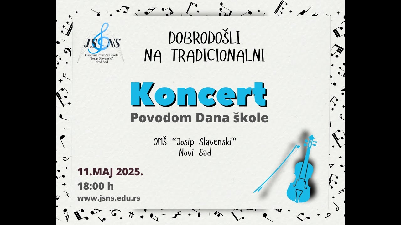 Koncert povodom Dana škole, 11. maj 2025.