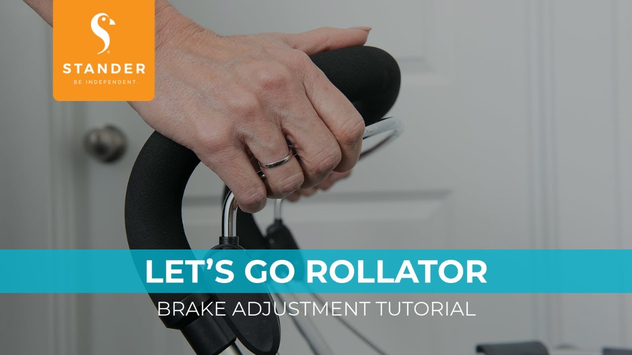 Brake Adjustment Tutorial for the Stander Lets Go Indoor Rollator by Trust Care