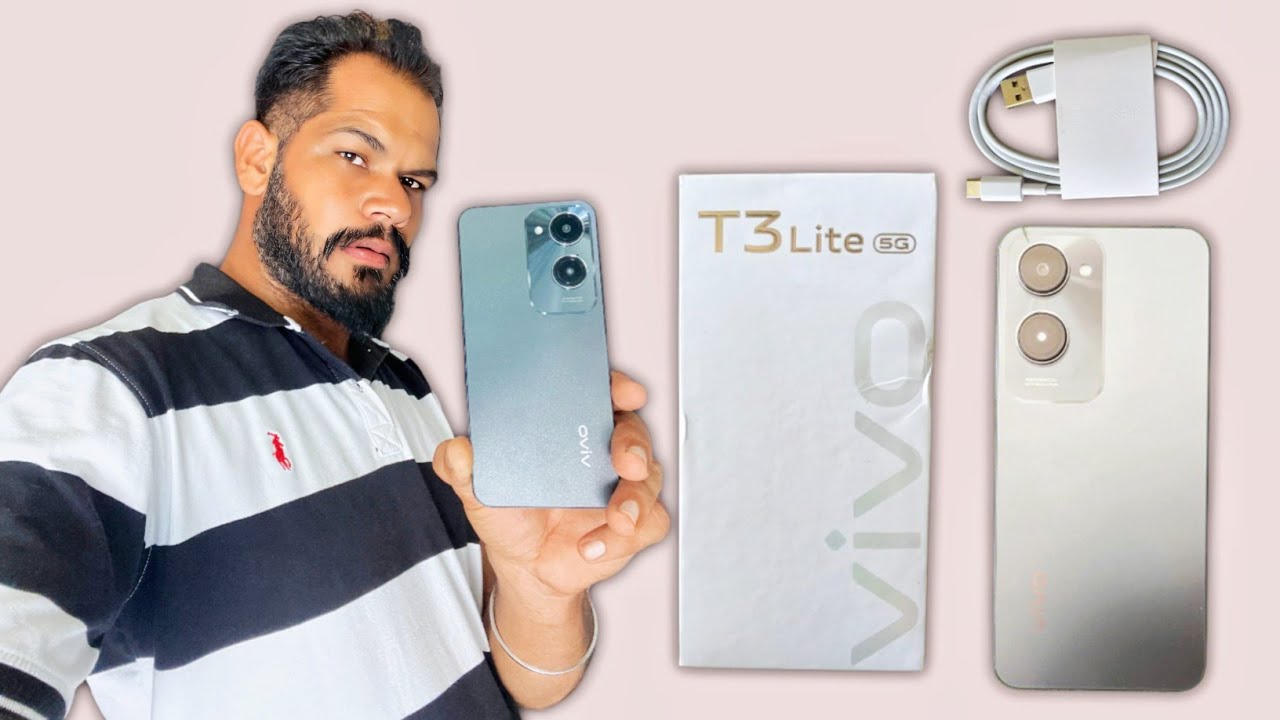 🔥 Vivo T3 Lite 5G Unboxing! 📦 Is This the Best Budget 5G Phone 🤔 