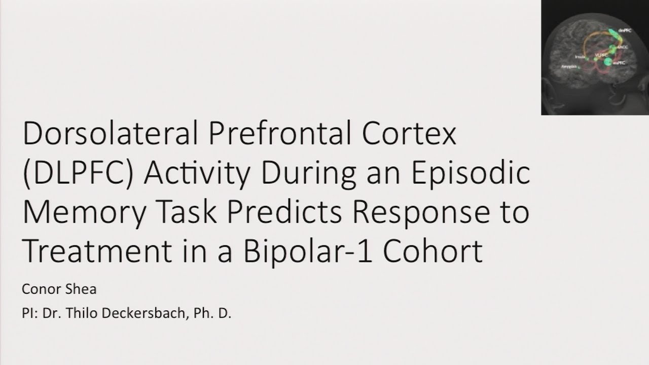 DLPFC Activity During an Episodic Memory Task Predicts Response to Treatment in a Bipolar-1 Cohort