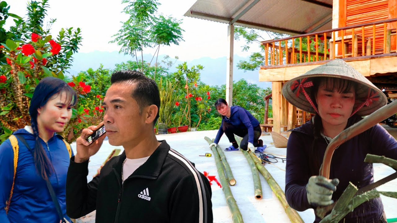 Building the future step by step - Thuy's new project is being implemented with pếverance. 