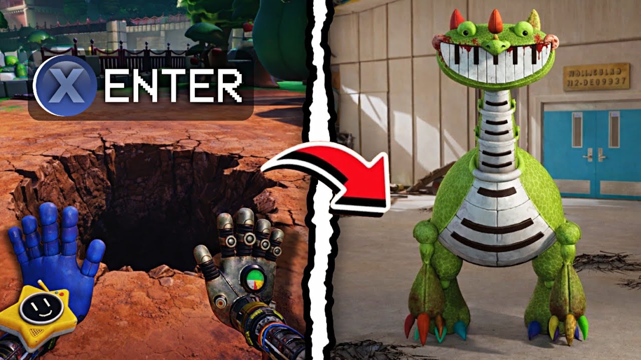 Poppy Playtime Chapter 5 Pianosaurus Secret Ending & Easter Eggs 🤯