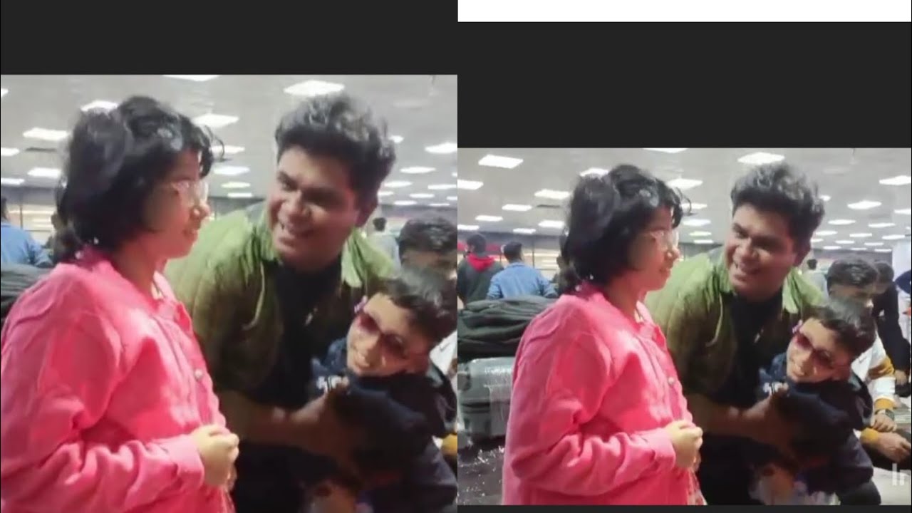  বাবাকে রিসিভ করতে এয়ারপোর্ট গেছে ✈️✈️🛫🛫🛬