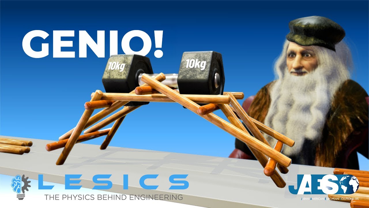 La MAGIA dietro il ponte autoportante di Da Vinci!