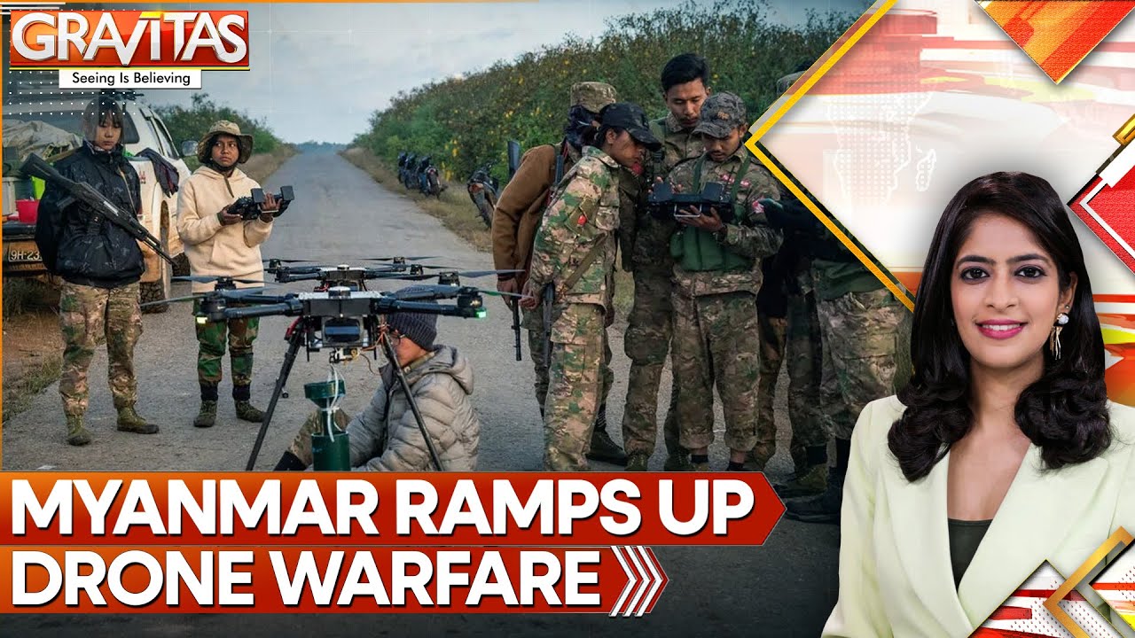 Myanmar Military Junta Uses European Tech for Drone Attack: Report | GRAVITAS