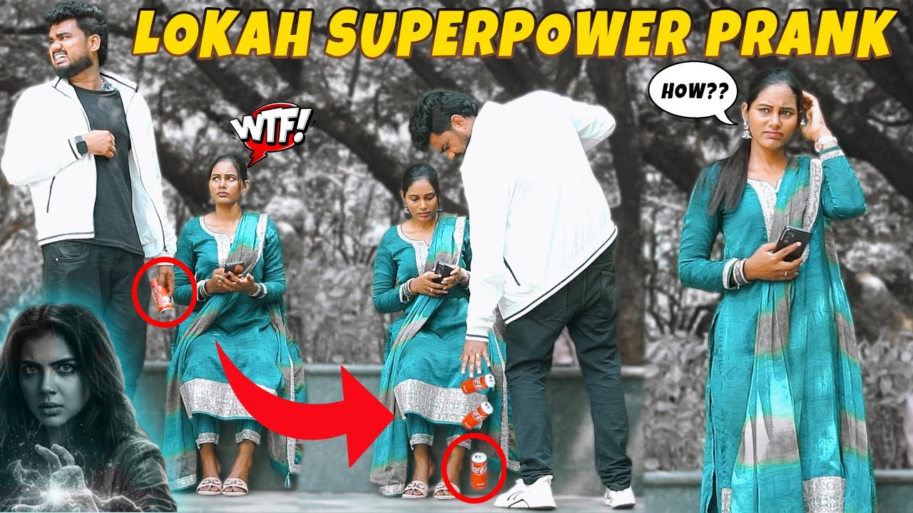 WTF!!!😱Magic Prank Gone Wrong😰Lokah Superpower Prank on Cute Girl🥰@Nellai 360*