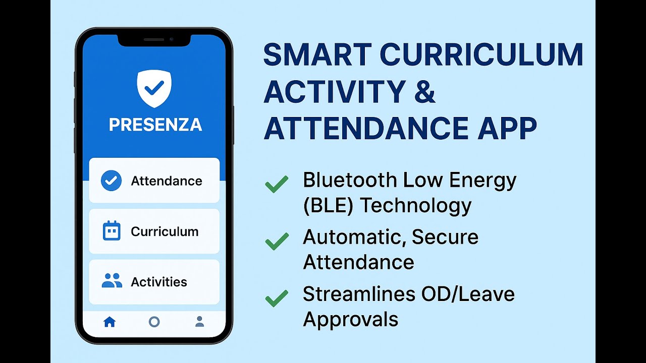 Presenza  - Smart curriculum activity and attendance app