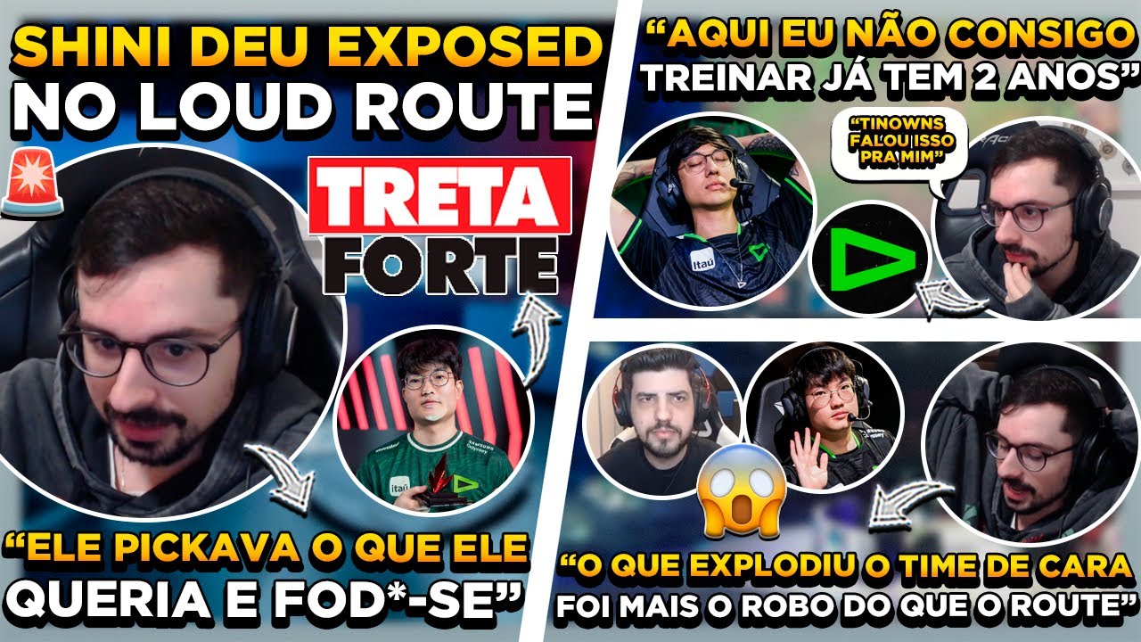 BOMBA ! SHINI EXPÔS CPI COREANOS e JOGOU TUDO NO VENTILADOR QUE ACONTECEU com ROUTE e ROBO na LOUD