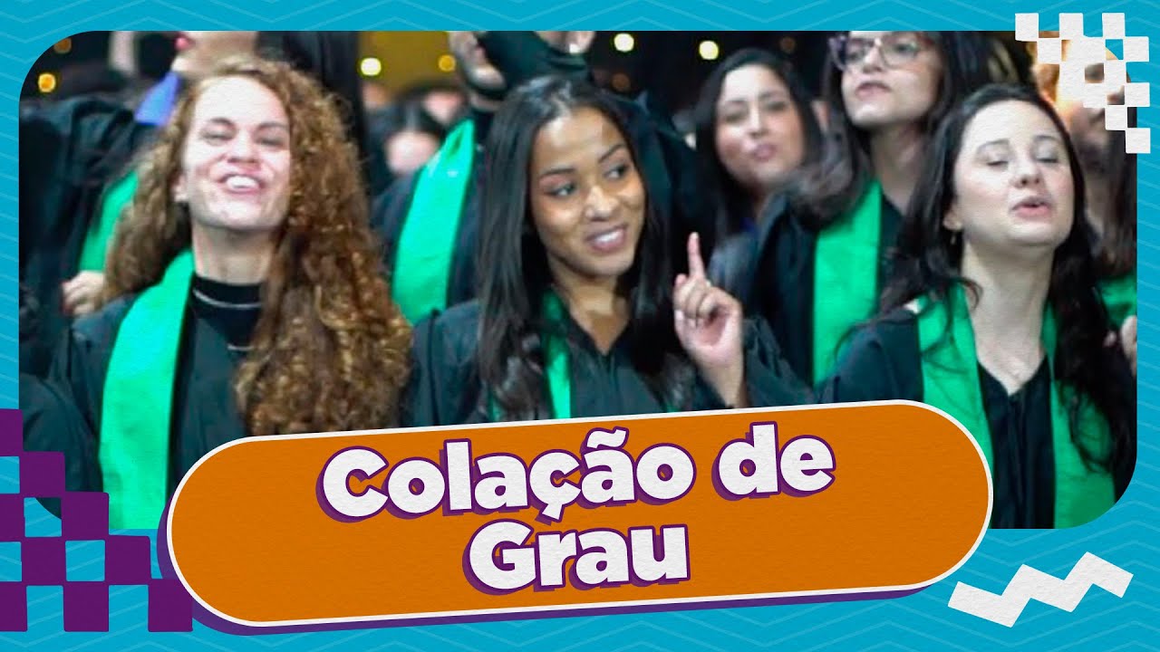 MUITA EMOÇÃO EM MAIS UMA COLAÇÃO DE GRAU FAM!