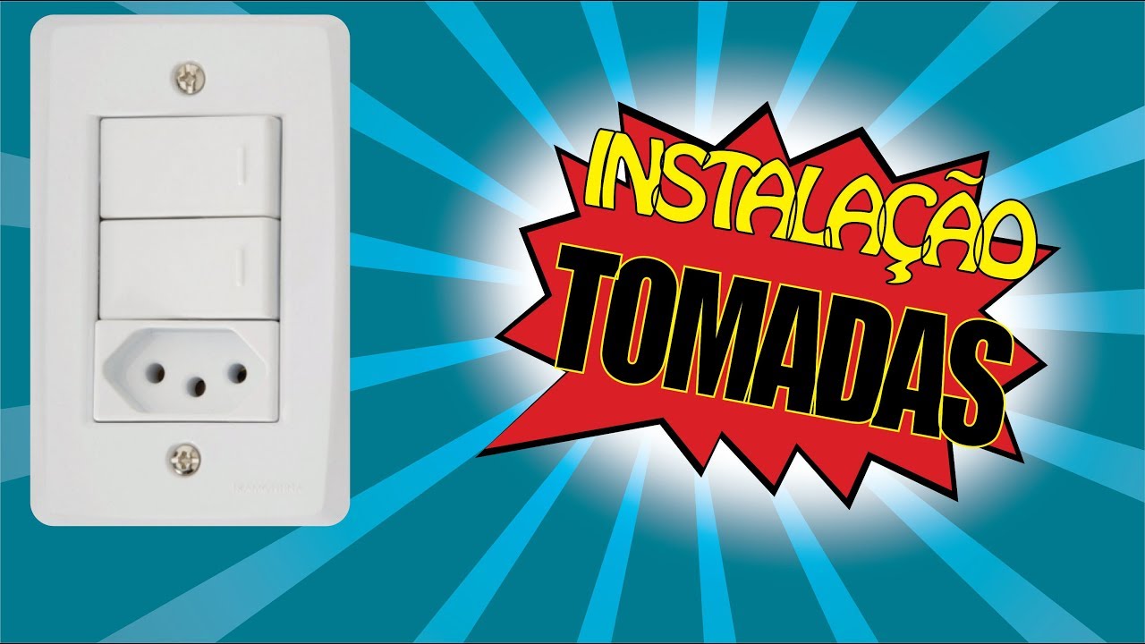 Como instalar INTERRUPTOR DUPLO + TOMADA!!!