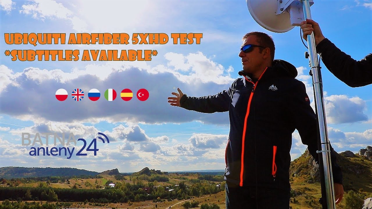 Ubiquiti Airfiber 5XHD test | LTU | Extralink | Mikrotik *SUBTITLES AVAILABLE*