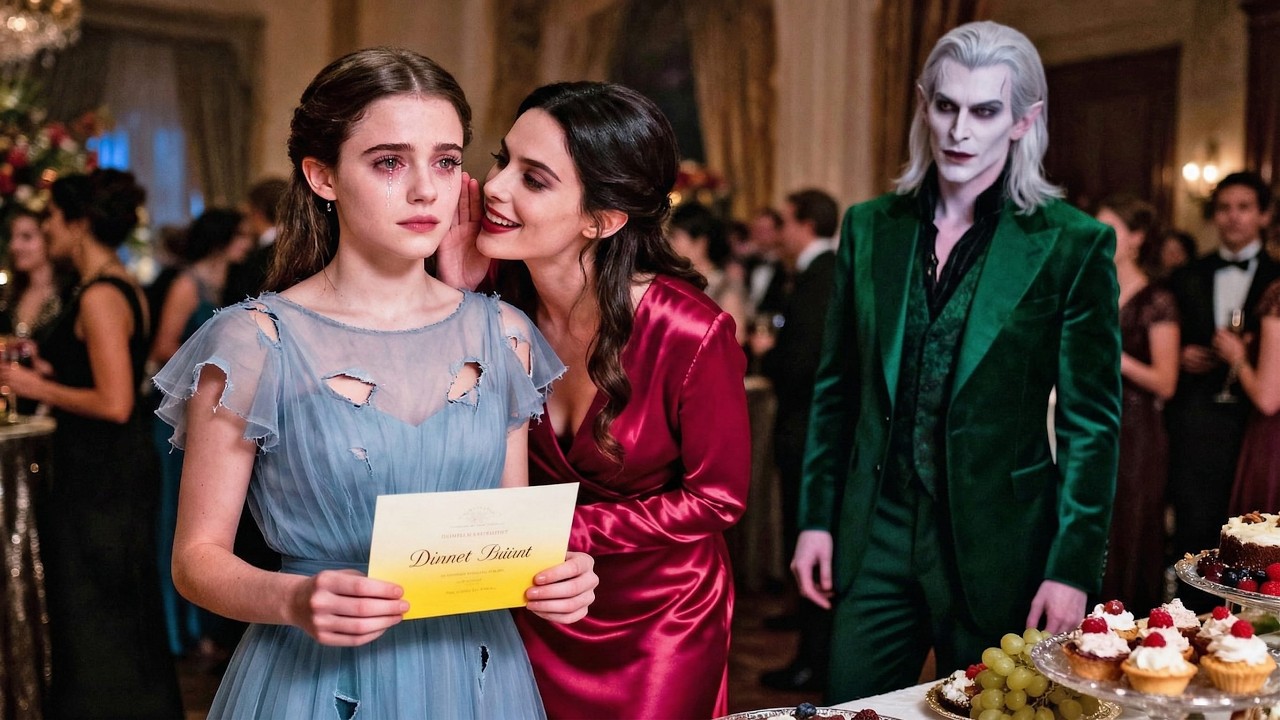 «Nadie te quiere», se burló su hermana en el baile—el rey vampiro cruzó la sala por ella.